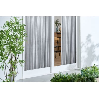 遮熱UVカットレースカーテン　SP3075　腰高窓用S_【G0750】