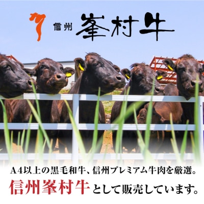 峯村牛 生ハンバーグ5個セット