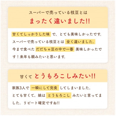 【令和8年分先行受付】だだちゃ喜左衛門(株)のだだちゃ豆《早生甘露》2kg(500g×4袋)枝豆