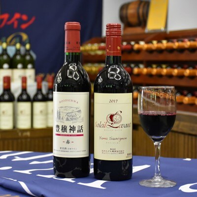 赤ワイン お楽しみ2本セット (ソレイユ ルバン ヤマソービニオン・豊穣神話ヤマソービニオン)