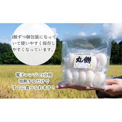 庄内産もち米の玄米餅450g×3袋と丸餅500g×3袋セット