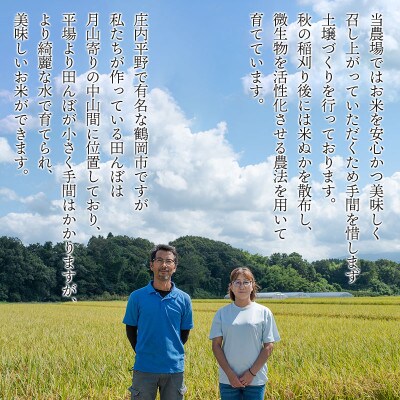 【令和8年産】黒川まるいし農場のつや姫精米10kg(5kg×2)[K-881]