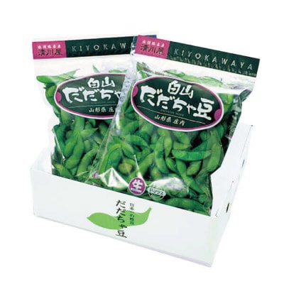 【先行受付】白山村産だだちゃ豆　400g×2袋【清川屋】