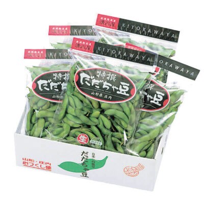 【先行受付】晩生だだちゃ豆　400g×5袋【清川屋】
