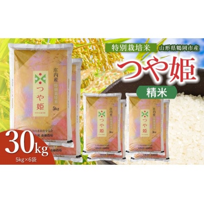 【令和8年産】斎藤農場の特別栽培米つや姫精米30kg(5kg×6) [K-8240]