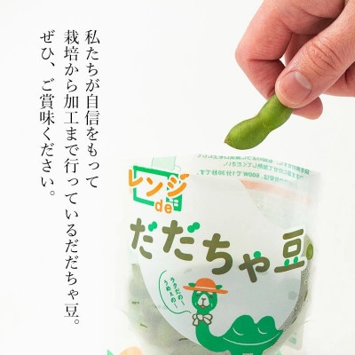 A04-601　手軽に簡単おいしい本場の味!レンジdeだだちゃ豆 800g(80g×10袋)