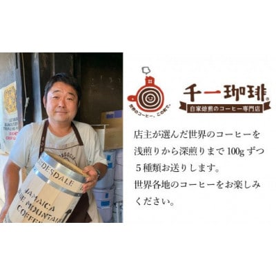 世界のコーヒー飲み比べセット 500g　A03-704