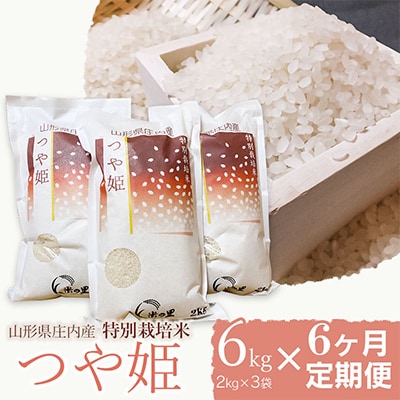【毎月定期便】米の里のつや姫6kg全6回