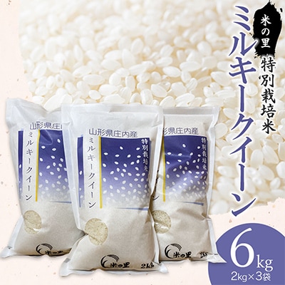 【毎月定期便】米の里のミルキークイーン6kg全6回