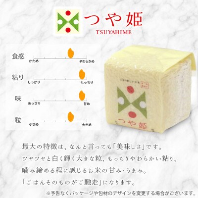 真空キューブ米 詰め合わせ  300g(2合)×3個 山形県産 つや姫/雪若丸/コシヒカリ