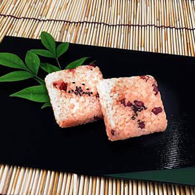 庄内のおこわ食べ比べセット　だだちゃ豆おこわ、赤飯おこわ、舞茸おこわ(4個入×各1点)