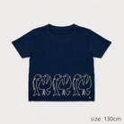 【先行受付】Spiber×荒井良二 キッズTシャツ 「とりとさかな(こん)」130cm