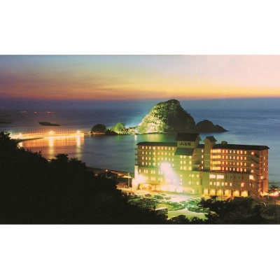 【雄大な日本海を一望できる絶景宿】 由良温泉 八乙女　二名様 特別宿泊券(1泊2食付)露天風呂付客室