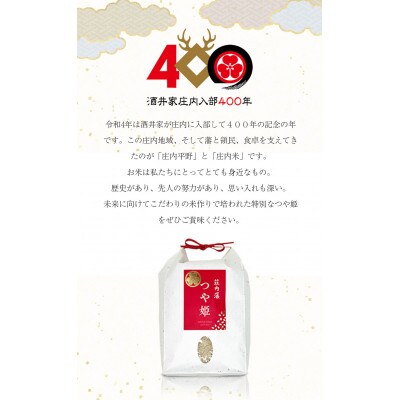 【令和5年産】 荘内藩つや姫4kg