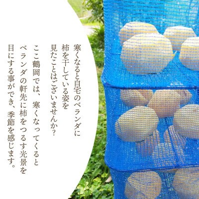 にこにこふぁーむの干し柿が作れるキット一式(15～20個)【A05-607】