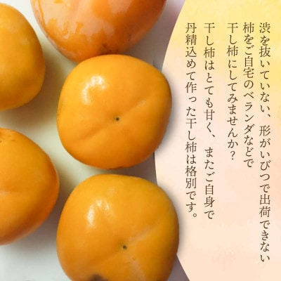 にこにこふぁーむの干し柿が作れるキット一式(15～20個)【A05-607】