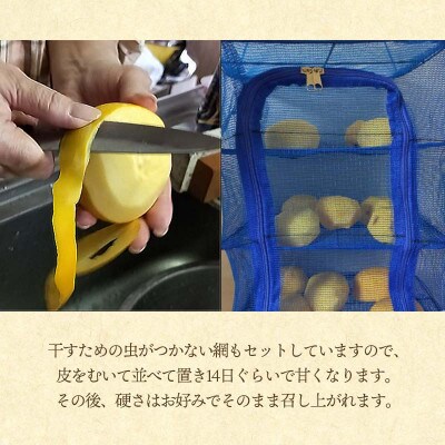 にこにこふぁーむの干し柿が作れるキット一式(15～20個)【A05-607】