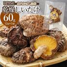 羽黒産 乾燥しいたけ12g×5(計60g)[K-710]