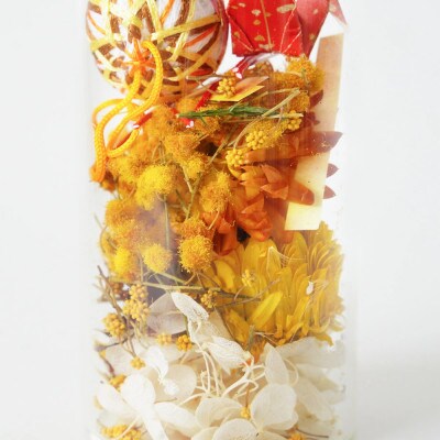 Japori ジャポリ/和の香りのポプリ(ドライフラワー)金木犀の香 花蔵 [K-735]