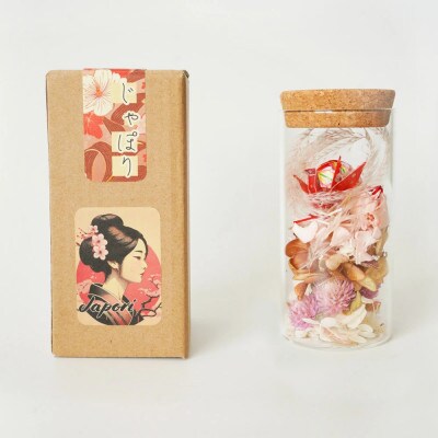 Japori ジャポリ/和の香りのポプリ(ドライフラワー)桜ブレンドの香 花蔵 [K-735]