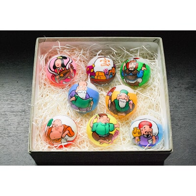 水に浮く絵ろうそく「宝船セット」C03-805