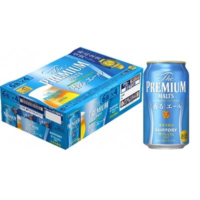 【2020年8月発送】サントリーザ・プレミアム・モルツ≪香る≫エール350ml1ケース(24本)