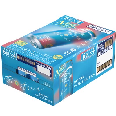 【毎月定期便】ザ・プレミアム・モルツ≪香る≫エール500ml×24本全6回