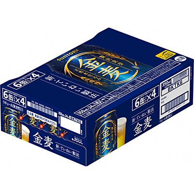 【毎月定期便】サントリー　金麦350ml×24本全6回