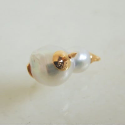 小鳥 K18ピンブローチ