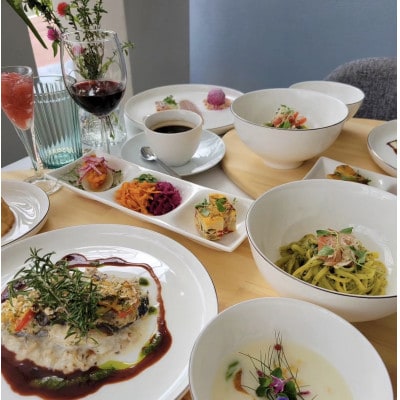 【京都府大山崎町　レストラン タガミ】お食事券 2000円分×4枚 家族や友人、記念日などにおすすめ