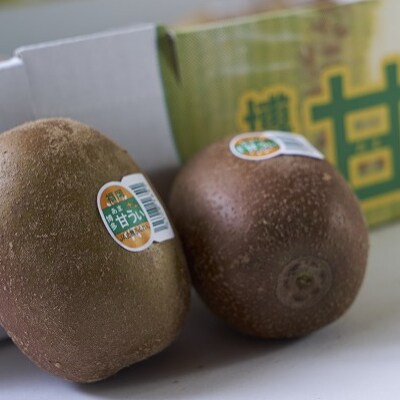 福岡限定!ブランドキウイ「甘うぃ(あまうぃ)」約1.5kg箱(12-15玉)(吉富町)