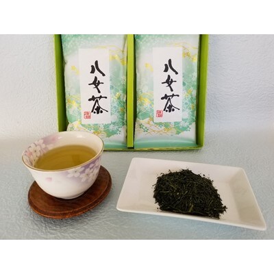 八女上級煎茶(約100g×2)【吉富町】