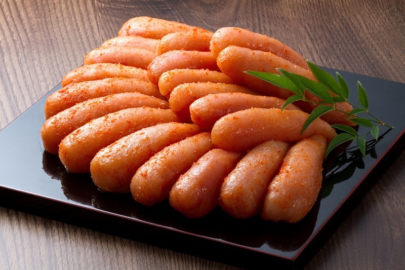 博多の味本舗　　厳選辛子明太子【無着色・二段仕込み】1kg(1本子)_吉富町