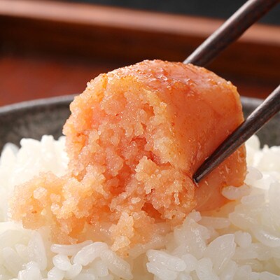 辛子明太子切れ子【無着色・二段仕込】1kg(500g×2)(吉富町)
