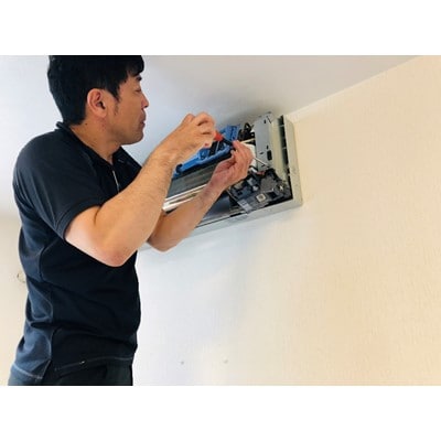 【サービス提供地域:福岡県吉富町】エアコンクリーニングサービス(フィルターお掃除機能なし)