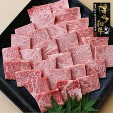 【福岡県産博多和牛】焼肉用ミックス(450g)(吉富町)