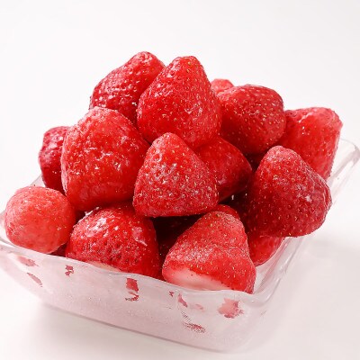 食べ比べ【あまおう】冷凍いちご800g、いちごの冷凍タブレット600g(吉富町)