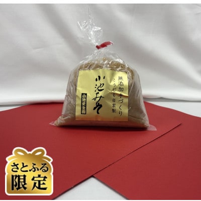 【さとふる限定】小池みそ　白みそ1kg×5パックセット