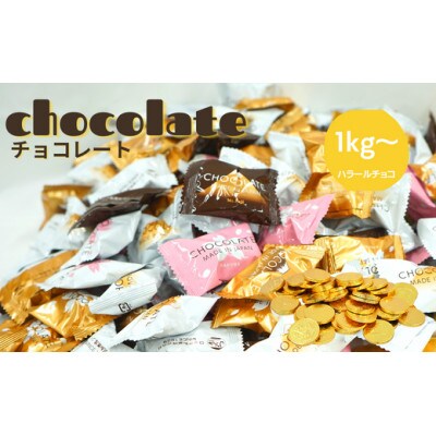 BP-9【ハラール認証】チョコレートアソートセット1kg以上(計1150g)