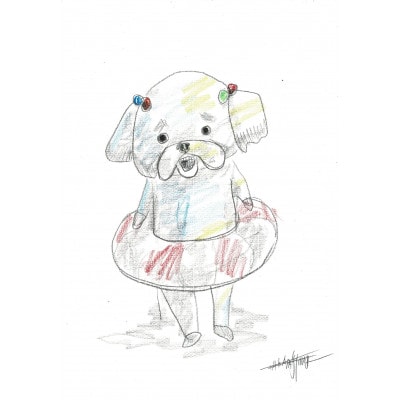 アーティスト　田島亨央己　作品名:Drawing202507-49