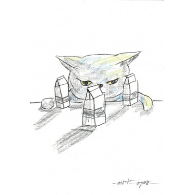 アーティスト　田島亨央己　作品名:Drawing202507-63