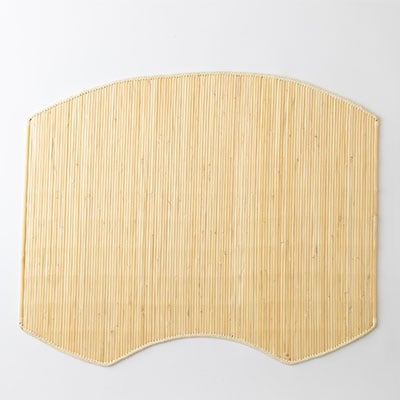 籐(ラタン)で無臭にするトイレマット