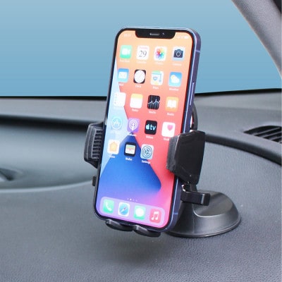 ペルシードのワンタッチスマホホルダー　吸盤