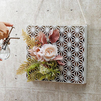 Epiphyte　Art　Products　麻の葉　L　白