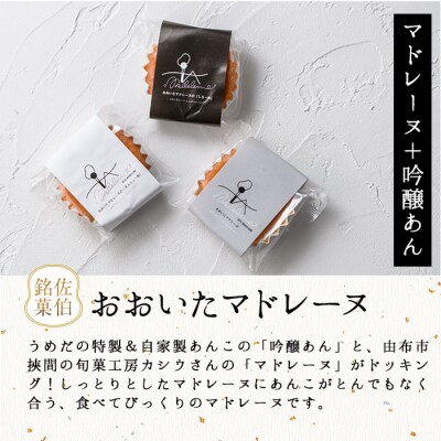 おおいたマドレーヌ (合計15個・3種) 