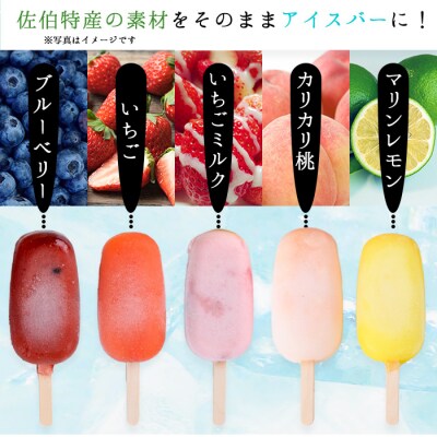 和菓子屋さんのアイスバー詰合せ
