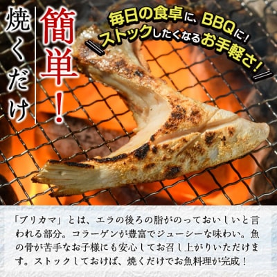 【試食用チキンカツ付】ひもの丸丁の塩ブリカマ(3～4枚入り)×5パック