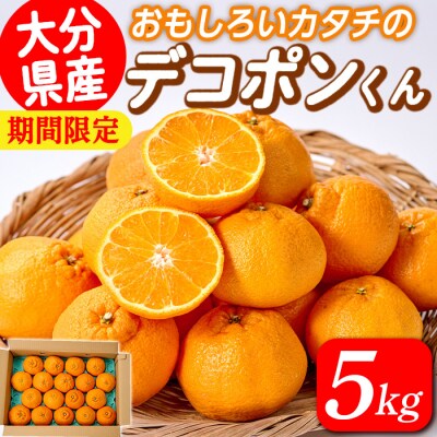 <先行受付中!2024年2月から3月の期間に順次発送予定>おもしろいカタチの「デコポンくん」