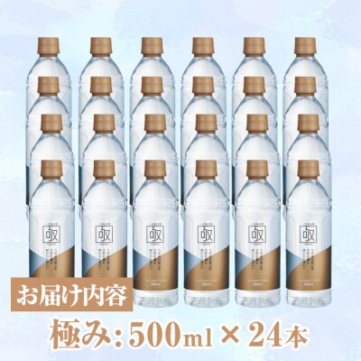 ミネラルウォーター 極み (計12L・500ml×24本) 