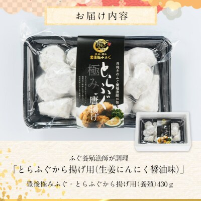 とらふぐ 唐揚げ 生姜にんにく醤油味 (約430g)  